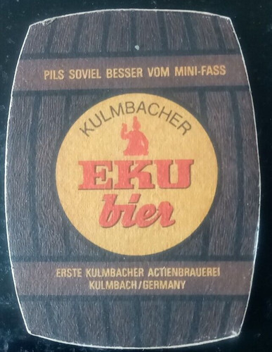 Bierdeckel kulmbach kulmbacher - bierdeckel,