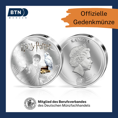 Offizielle gedenkmünze harry - offizielle,