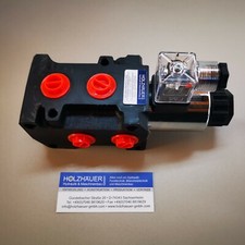 Hydraulikventil flanschbar 6/2 Wege Wechselventil Umschaltventil 90L/min 12 VDC