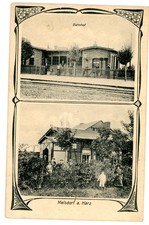 AK Meisdorf a. Harz Bahnhof