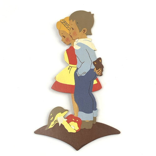 Hänsel und gretel - holzbild, |