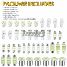 42pcs Innenraumbeleuchtung Lampe LED Auto Licht T10 SMD Birne Leselicht DC 12V