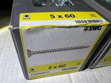 SWG HOLZBAUSCHRAUBEN vollgewinde 5x60mm 250Stück seko / H2DV3Reg3K1