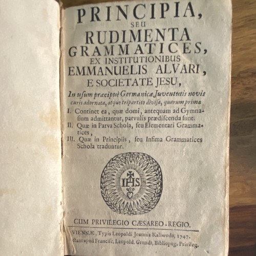 Principia rudimenta - principia,