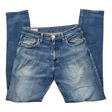 Levis 512 Jeans Hose W29 L34 Blau Stretch Schrittlänge 80 cm Skinny