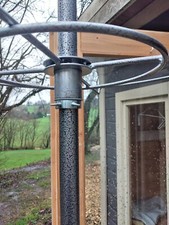 kleiderständer rund Verkaufsständer doppelt, auf Rollen