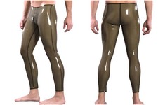 Latex Herren Leggings Hose low