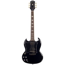 E-Gitarre Lefthand Epiphone SG-Standard Ebony Linkshändergitarre Gitarre Linkshä
