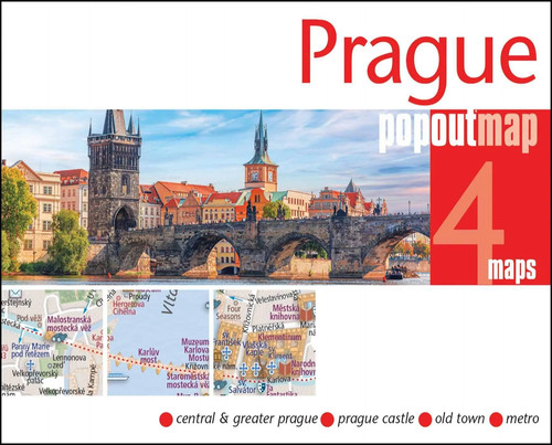 Prague popout map pocket - -,