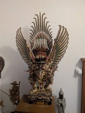 Große Holz Garuda Asiatische Kunst