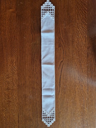 Hardanger band wollweiss - hardanger, band,