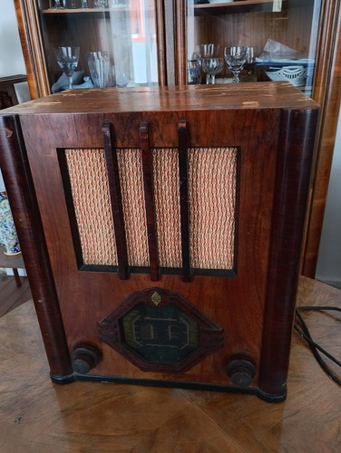 Art deco röhrenradio siera - röhrenradio,