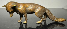 Bronze Figur Fuchs um 1920