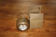 Sammlungsauflösung Antike Fahrradlampe braun von Enwell Trommelscheinwerfer Kult