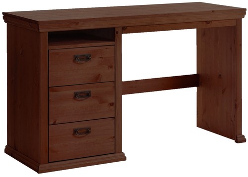 Schreibtisch kiefernholz - schreibtisch,