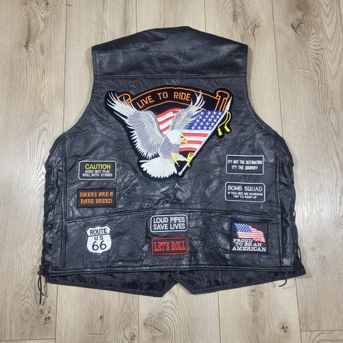 Diamond plate biker weste - diamond,