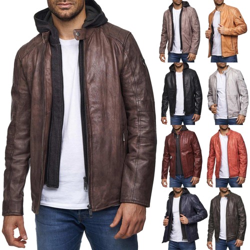 Tazzio lederjacke herren leder - tazzio,