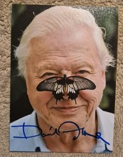 Autogramm David Attenborough