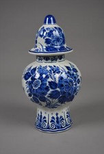  Deckelvase original Delfts