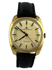 Vintage Herrenarmbanduhr Dugena-Matic Automatic Durowe INT 7520, funktioniert