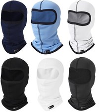 Hisert Sturmhaube Skimaske Silverplus Sturm Thermoaktiv Unisex Erwachsene XS-XXL