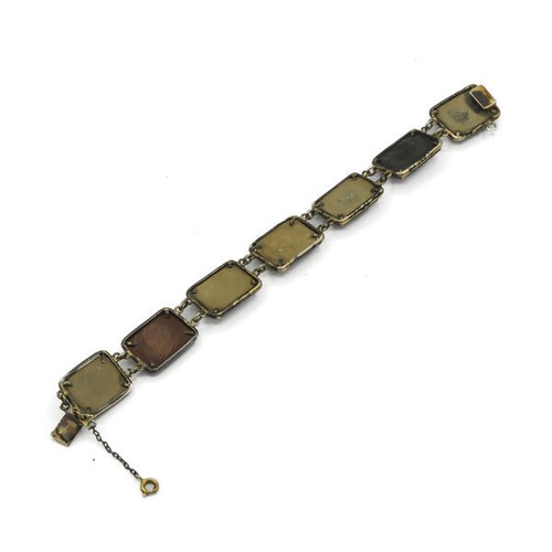 Antik armband mit lava - mit,