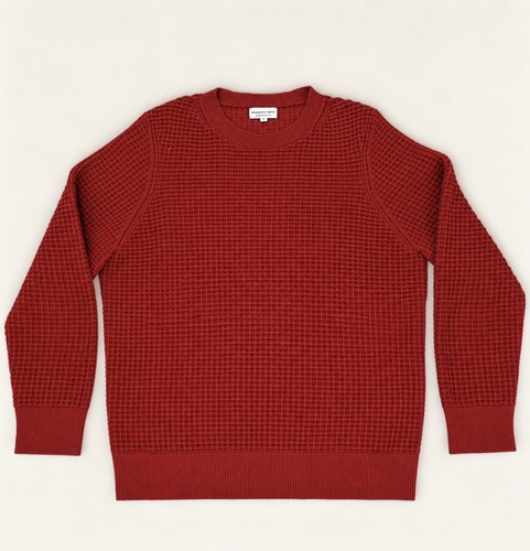 American trench red merino - red,