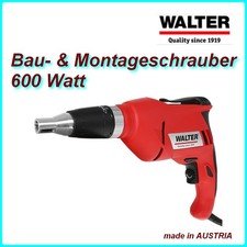 Trockenbauschrauber 600 Watt Rigips Bau- und Montageschrauber WALTER Werkzeuge