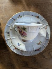 Art Deco Sammeltasse Gedeck  Streublümchen 3 Teilig von Rosenthal