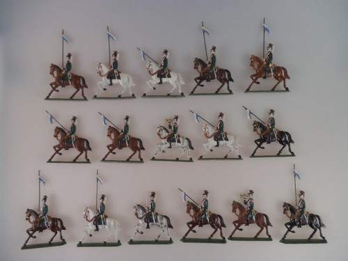 Zinn bleifiguren kavallerie - zinn,