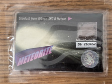 Original Meteoritenprobe aus GIBEON SRC 8 (präsentiert von Nestle 2001) Space Dust