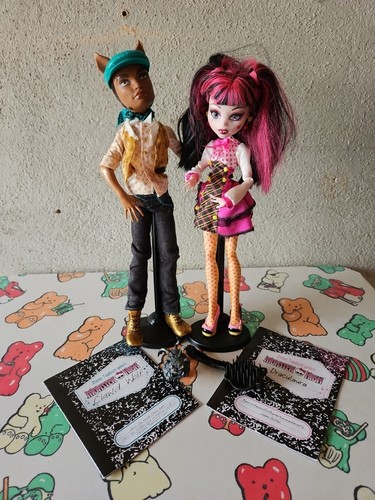 Monster high puppen - monster, draculaura
