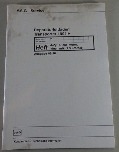 Werkstatthandbuch bus - vw, /