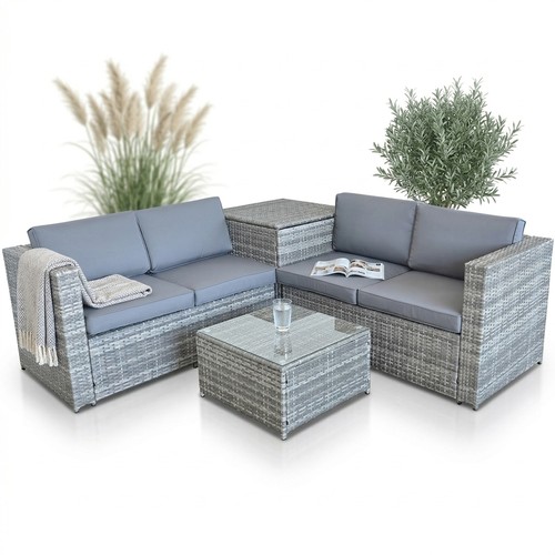 Sitzgarnitur gartenmöbel set - sitzgarnitur,