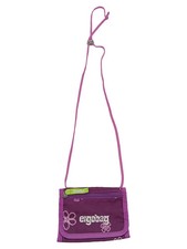 ERGOBAG Brustbeutel Kinder Lila Blumen Geldbörse Umhängetasche