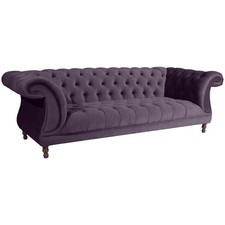 Max Winzer | Ivette | Sofa 3-Sitzer | purple | Samtvelours
