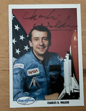Original-Autogramm Space Shuttle Astronaut Charles D. Walker auf Sammelkarte