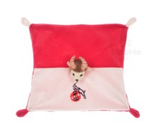 1. FC Köln Schmusetuch Geissbock Ziege Baby Schnuffeltuch rot weiß