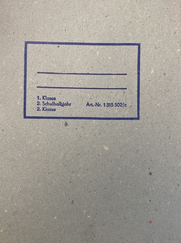 Ddr schulheft heft klasse 2 - ddr,