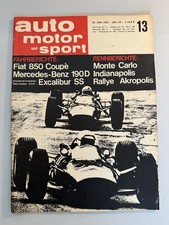 Zeitschrift Auto Motor und