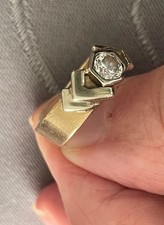 Gold 333 Ring 8K Größe 53