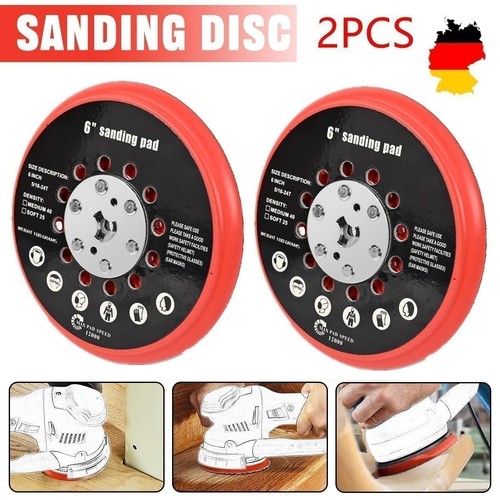 Klett medium schleifteller - 2x,