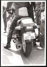 Fotografie DDR-MMM in Leipzig, Motorrad BMW K100 