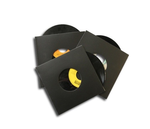 Single cover karton - single, schwarz