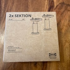 2x IKEA SEKTION Beine 11cm
