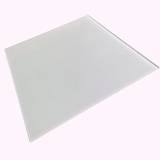 Glasplatte TERRY 65x65cm weiss