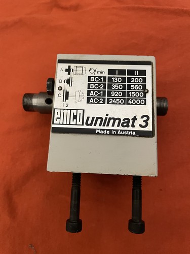 Emco unimat orginal - emco,