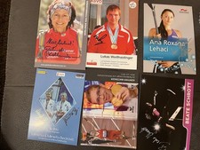 6 Autogramme Leichtathletik