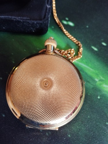 Tcm vergoldete taschenuhr mit - vergoldete,