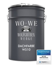 Dachfarbe Sockelfarbe Dachbeschichtung Dachlack Dachziegel Farbe W510 1-20L